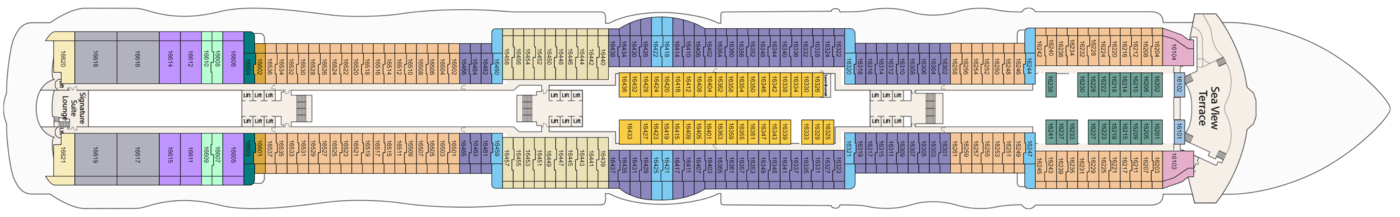 Princess Cruises Sun Princess - Deck 16.png